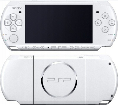 NOWA PSP 3004 White Pearl PL Menu TV Wi-Fi Etui Zestaw gier! Gwar.