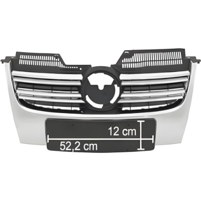 Решётка радиатора решётка радиатора volkswagen golf v 03-08 фото №1