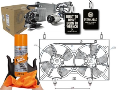Вентилятор радиатора с корпус infiniti fx 3.5 #petrolhead pro+ kit4 фото №1