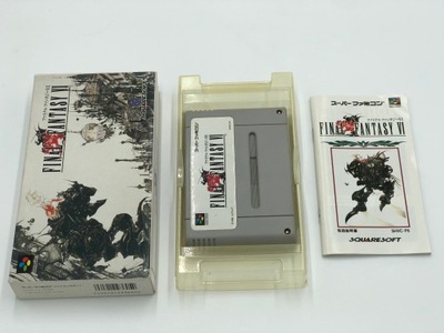 Gra Final Fantasy VI Nintendo Famicom SNES