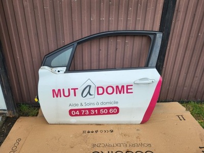 Peugeot 208 двері ліва 3 двері білий ewp фото №1