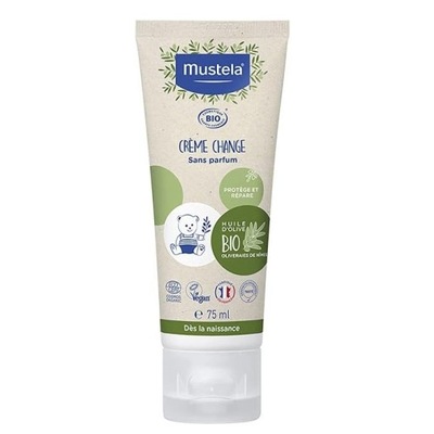 MUSTELA BIO ORGANIC DIAPER CREAM NATURALNY KREM DO PRZEWIJANIA 75ml