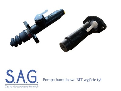 Pompa hamulcowa BIT wyjście tył do powozu konnego