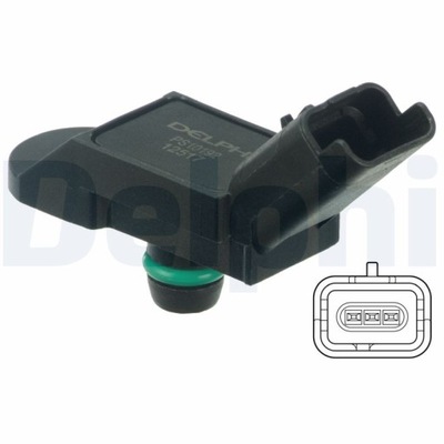 SENSOR DE PRESIÓN AIRE CITROEN C4 GRAND PICASSO PS10192  