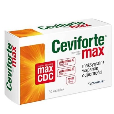 CEVIFORTE MAX, 30 kapsułek