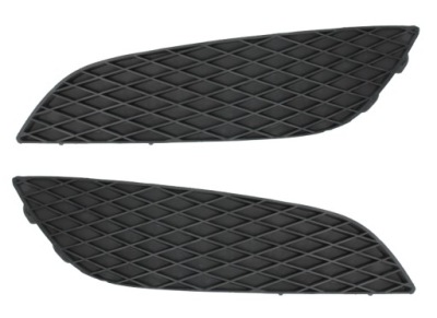 Opel astra h рестайлинг  решётка заглушка бампера комплект фото №1