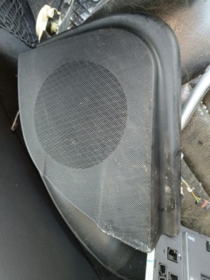 Защита динамика левая mercedes w219 a2197270188 фото №1