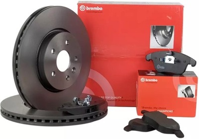 Brembo гальмівні диски+ гальмівні колодки перед kia stonic yb 280mm фото №1