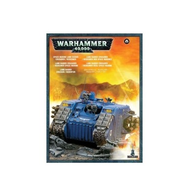Warhammer 40000 Space Marine Land Raider Crusader Games Workshop