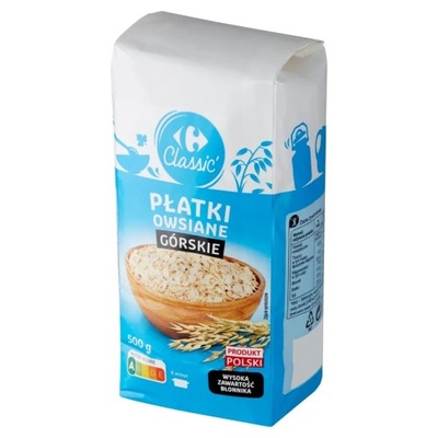 Płatki owsiane górskie 500 g