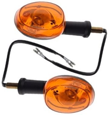 Kierunkowskazy motocyklowe KOMPLET 2szt M10 21W