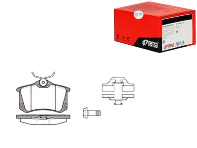 КОМПЛЕКТ - КОМПЛЕКТ КОЛОДОК ШАЛЬМІВНИХ REMSA REMSA