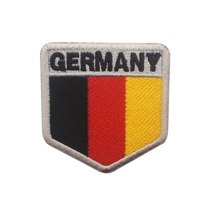 Naszywka na rzep GERMANY Niemcy haftowana plakietk