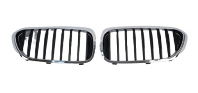 Решётка радиатора решетка  bmw 5 g30 g31 комплект левая правая 51137390863 51137390864 фото №1