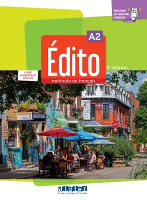 Edito A2 - Edition 2022 - Livre + code numerique +
