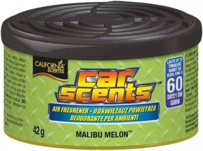 CALIFORNIA CAR SCENTS ZAPACH MALIBU MELON
