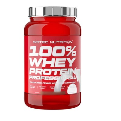 SCITEC 100% WHEY PROTEIN PROFESSIONAL 920G BIAŁKO BCAA WITAMINY KREATYNA