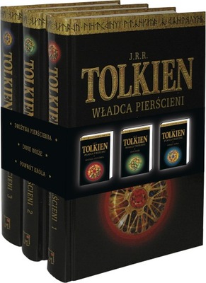 Pakiet Władca Pierścieni J.R.R. Tolkien KSIĄŻKA