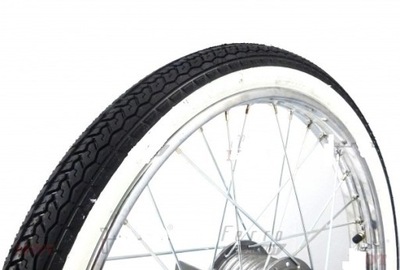 TIRE WHITE SIDE RETRO ROMET OGAR KOMAR 2,25-17  