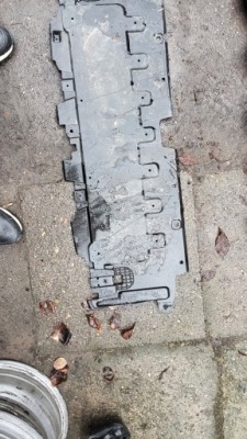 Opel astra k защита pod бампер перед 13423601 фото №1