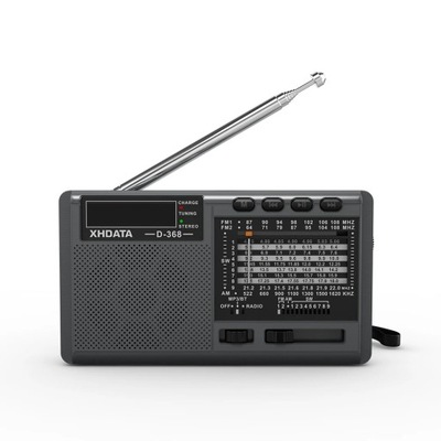 XHDATA D-368 FM Radio BT Portable AM FM SW 12 Band