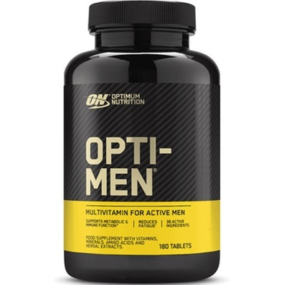 OPTIMUM NUTRITION OPTI-MEN WITAMINY MINERAŁY Testosteron Siła Dla Mężczyzn