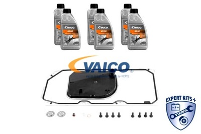 VAICO JUEGO DE ACEITE 6L- ACEITE + FILTRO HYDR + FORRO MERCEDES W169 245.  