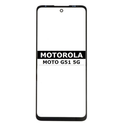 Szybka wyświetlacza z OCA do Motorola Moto G51 5G