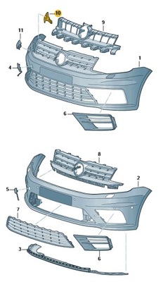 SOPORTE LIMPIAPARABRISAS FAROS VW CADDY CON  