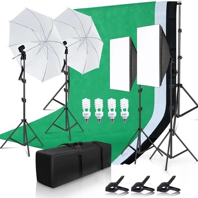 Studio Photography Kit Softbox LED