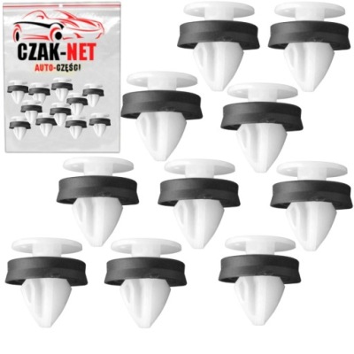 Клипса накладки боковой 10x ford transit tourneo фото №1