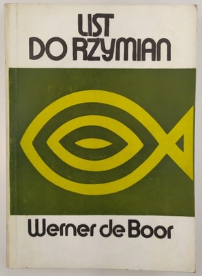 List do rzymian Werner de Boor