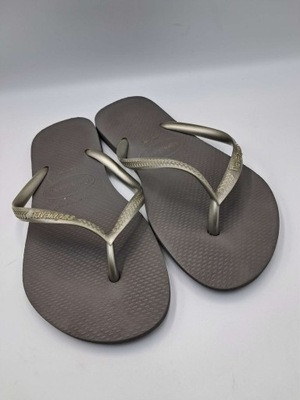 HAVAIANAS JAPONKI DAMSKIE DAMSKIE Z LOGO 39/40