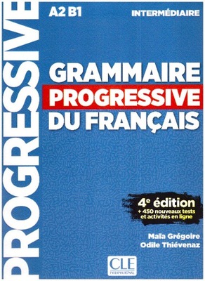 Grammaire Progressive du Francais Intermediaire A2 B1 Książka+CD