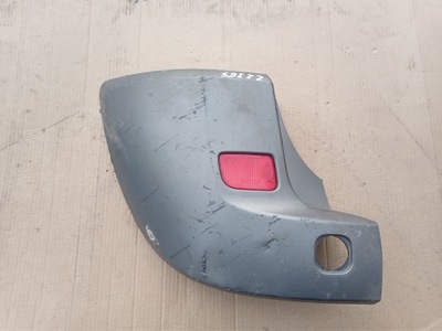 Накладка бампера левый задняя renault scenic ii фото №1