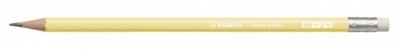 Ołówek STABILO SWANO Pastel z gumką żółty