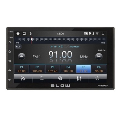 RADIO CD DO CAR BLOW AVH-9930 BLACK WIELOKOLOROWY  