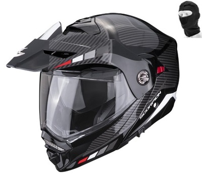 SCORPION KASK ADX-2 CAMINO BK-SIL-RED M