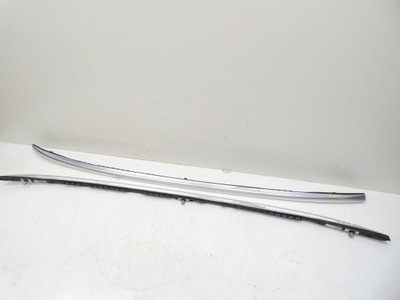 Bmw f11 рейлинги кровельные alu хром satynowane комплект 2 sztuk фото №1