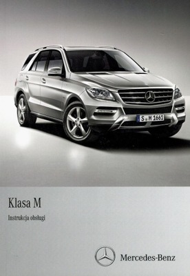 MERCEDES M CLASS W166 POLSKA MANUAL OBSLUGI..  