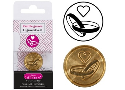 PIECZĘĆ MOSIĘŻNA OBRĄCZKI DO WOSKU LAKU DO UCHWYTU HERBIN