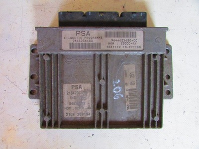 Блок керування , бортовий комп'ютер peugeot 206 фото №1