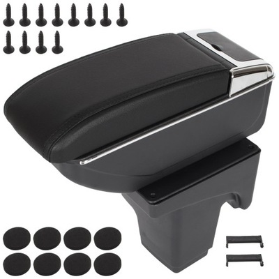 Ford focus mk3 2010-2014 підлокітник еко-шкіра фото №1