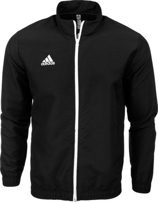 BLUZA MĘSKA ADIDAS ENTRADA SPORTOWA ROZPINANA CZARNA r M