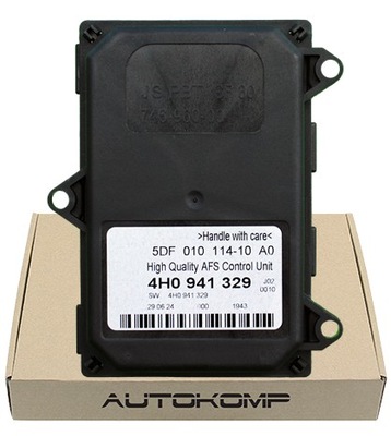 Блок управления модуль поворота afs audi vw 4h0941329 autokomp фото №1