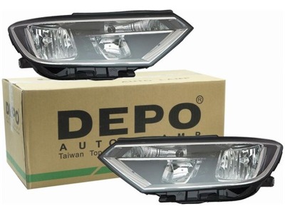 Лампы фары vw passat b8 14- фото №1