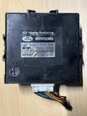 Модуль блок керування світла land rover discovery iii nnw502652 фото №1