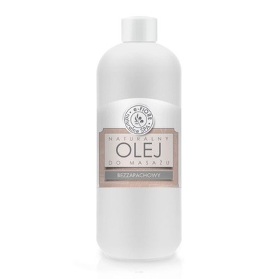 Olej do masażu naturalny BEZZAPACHOWY 500 ml