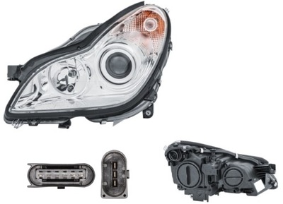 Фара лампа левый mercedes cls klasa c219 04- фото №1