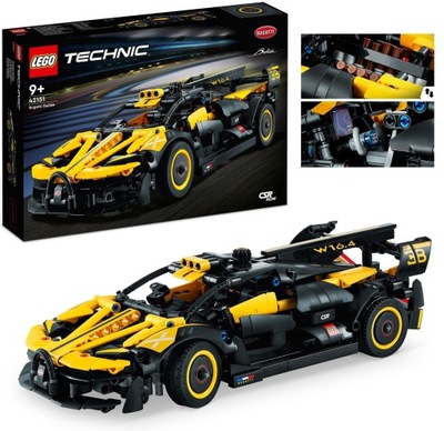 LEGO Technic Bolid Bugatti 42151 Prezent 905 el.